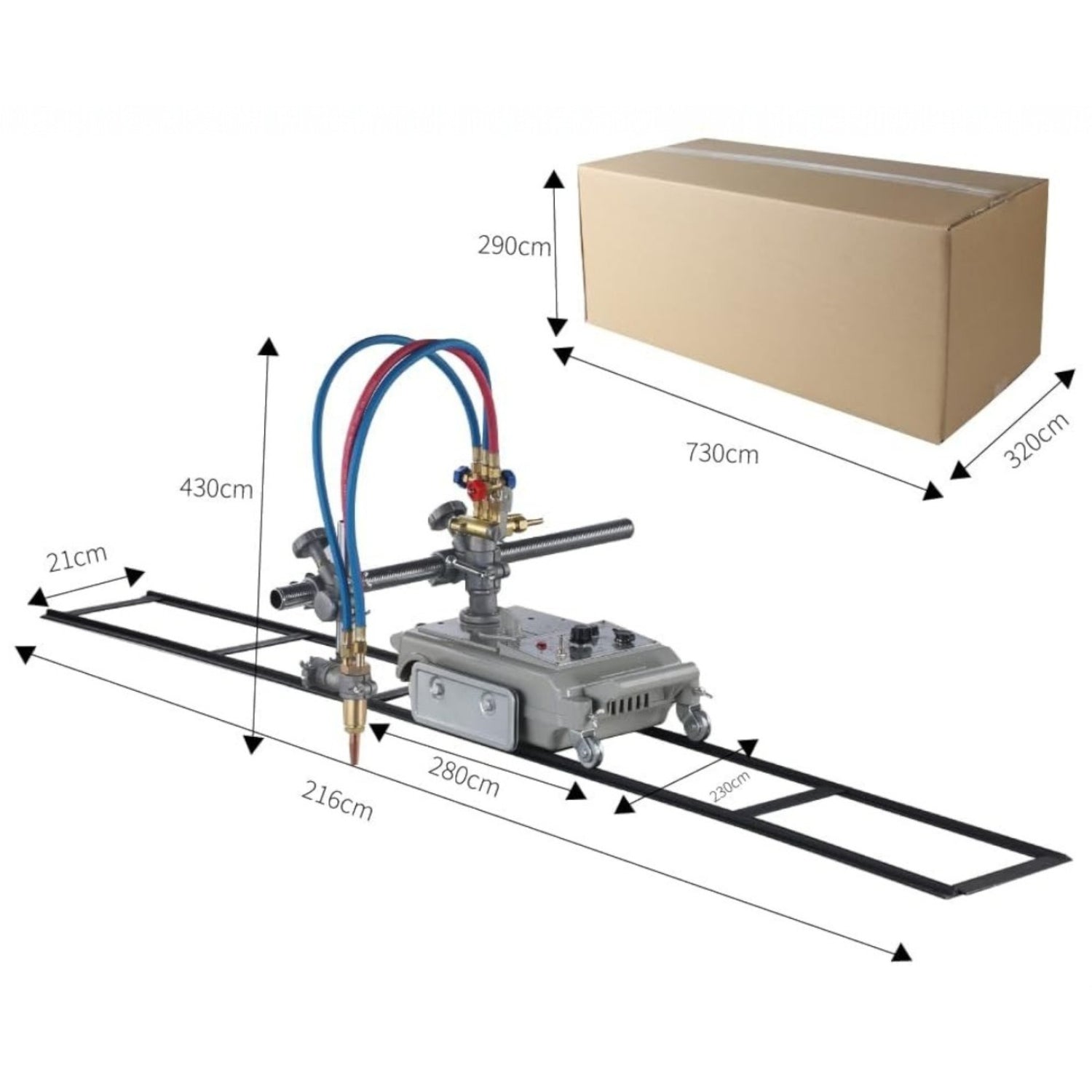 Crossfire OXY-FUEL Track Cutter