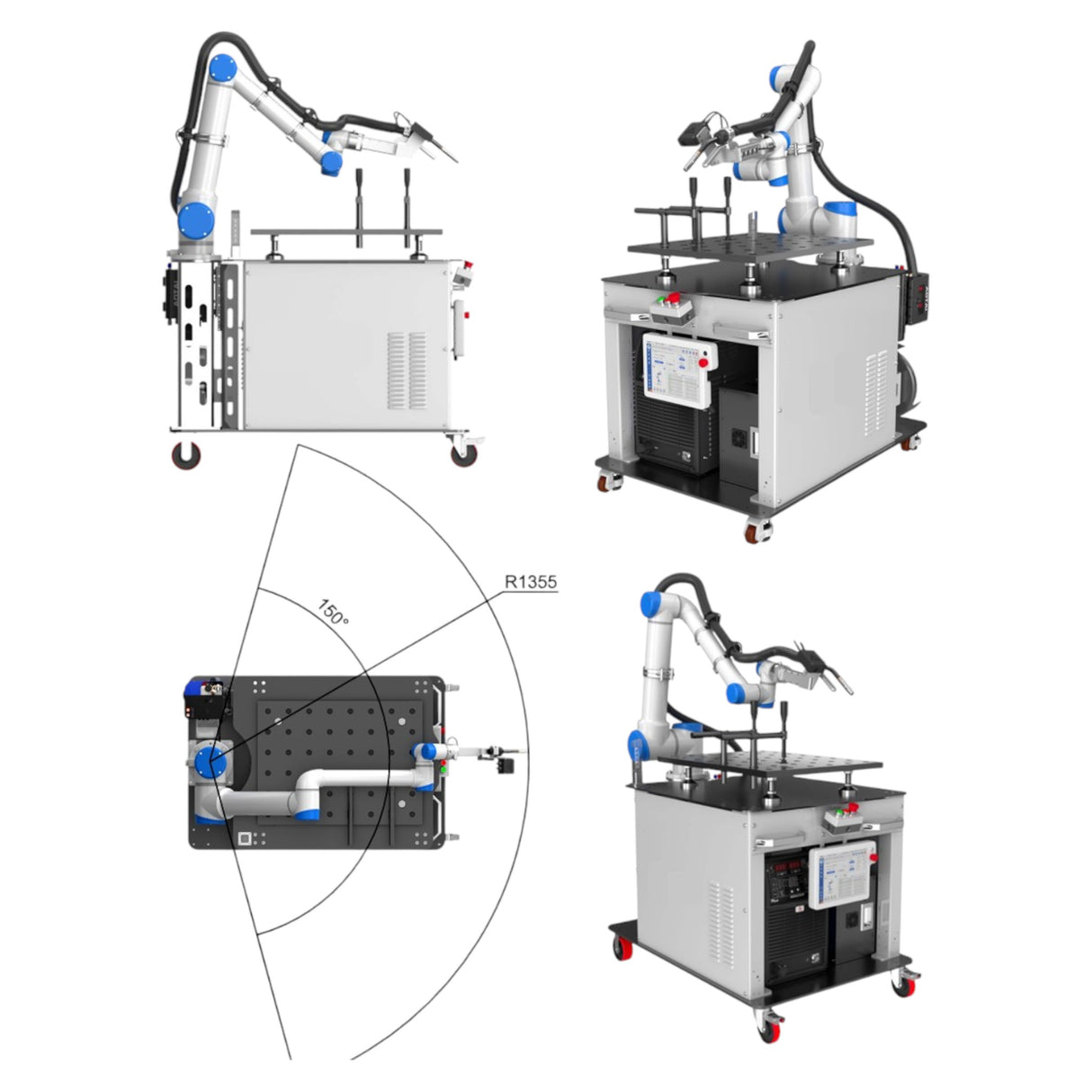 Collaborative Robot Welding System with Table