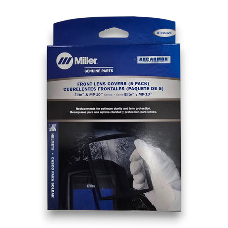 Miller Outside Lens cover for Elite and T94 Welding Helmets