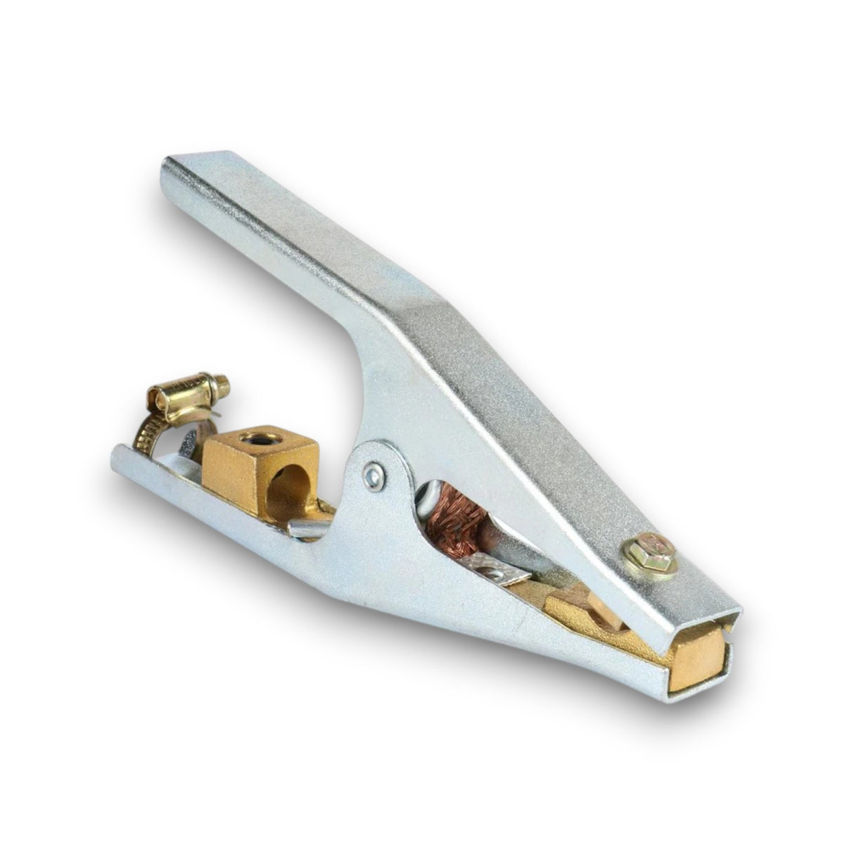 PowerWeld Alerco Style welding ground clamp front view